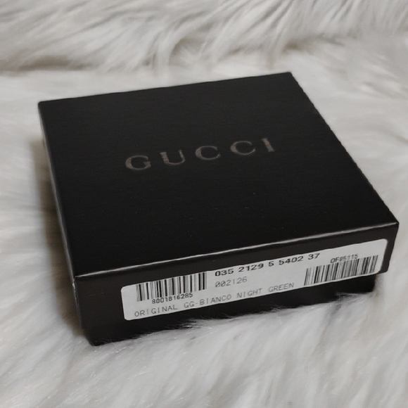 Gucci GG Canvas Sherry Line Jackie Vtg Wallet W Box - Picture 16 of 16